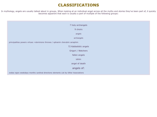 angel-classes screenshot