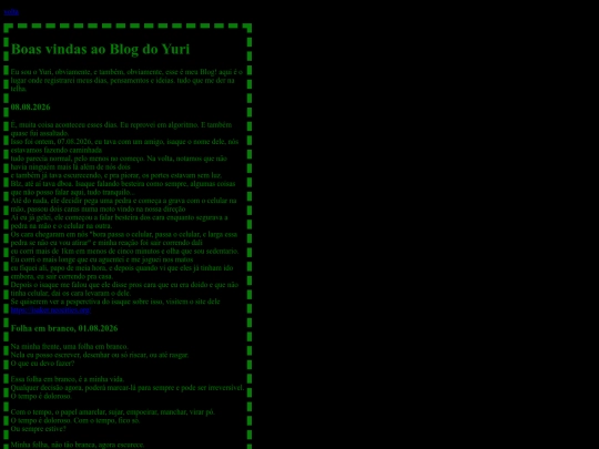 blog screenshot