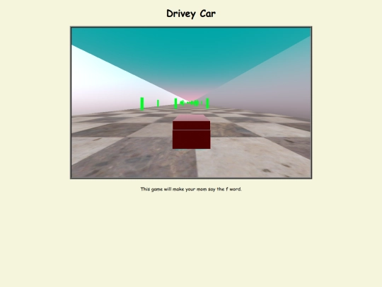 games/! PAGES/driveycar screenshot