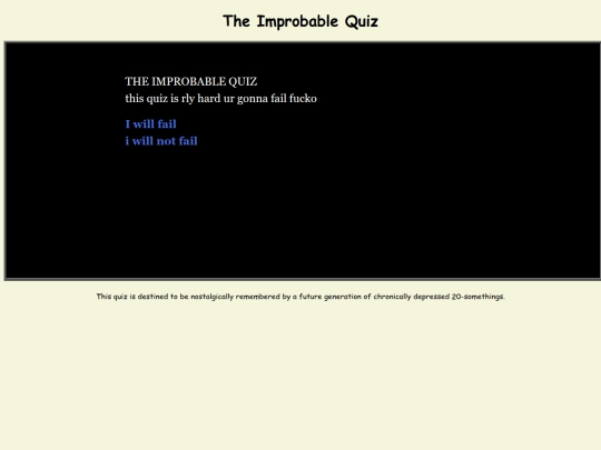 games/! PAGES/improbablequiz screenshot