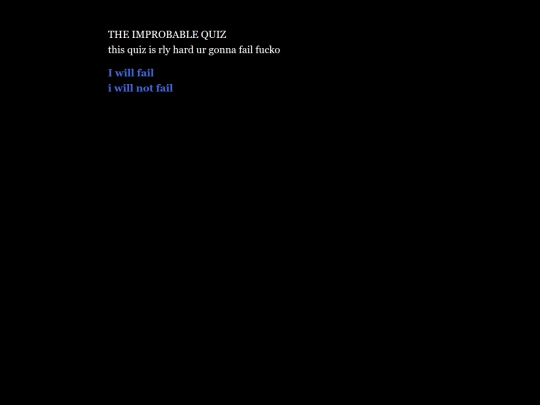 games/improbablequzi/THE IMPROABLE QUIZ screenshot