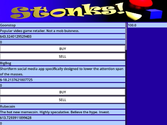 games/stonks screenshot