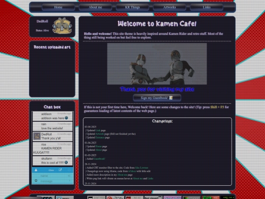 home screenshot