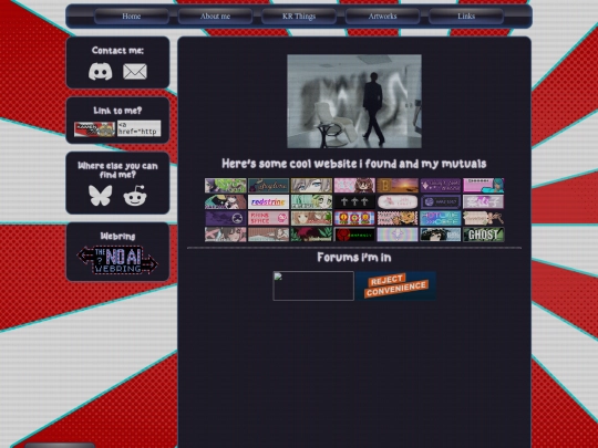 links screenshot