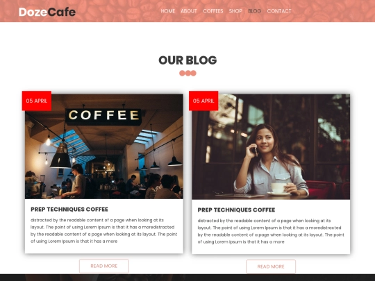 blog screenshot