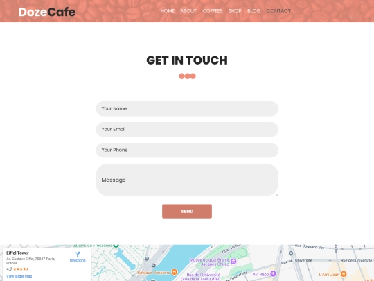contact screenshot