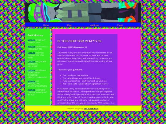 blog screenshot