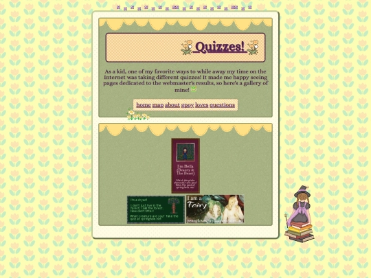 about/quizzes screenshot