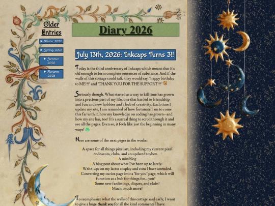 bedroom/diary/2026 screenshot