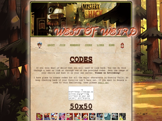 gf/codes screenshot