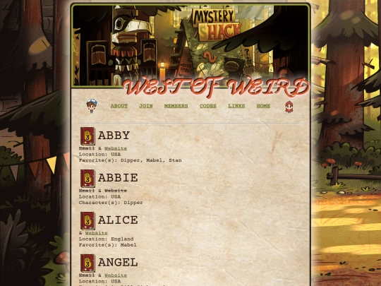 gf/members screenshot