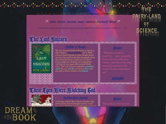 library/bookshelf/favorites screenshot