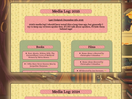 library/medialog/archive screenshot