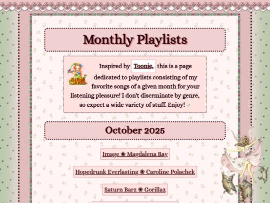 library/playlists screenshot