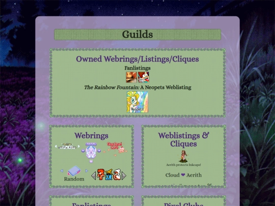 links/guilds screenshot