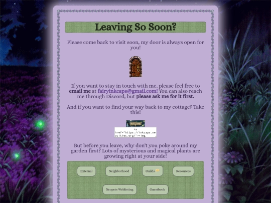 links screenshot