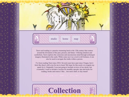 studio/tarot screenshot