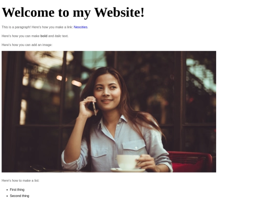 test screenshot