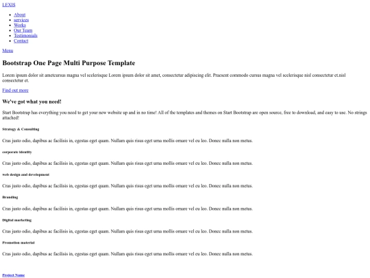test screenshot