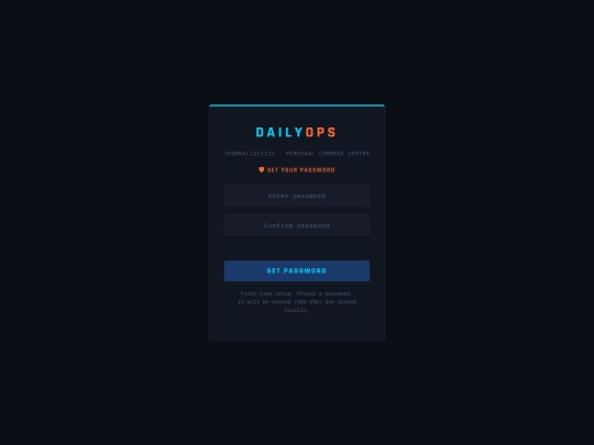 dailyops screenshot