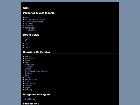 my-wiki screenshot