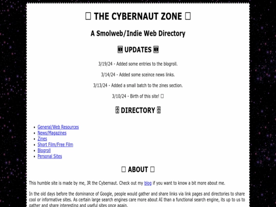index screenshot