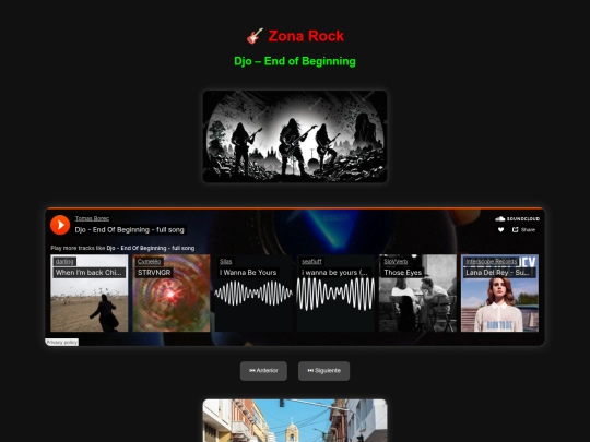 playlist rock 15 screenshot