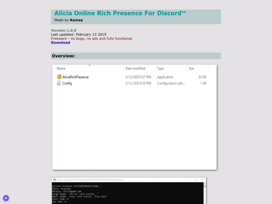 AOP screenshot