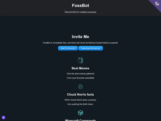 fossbot screenshot
