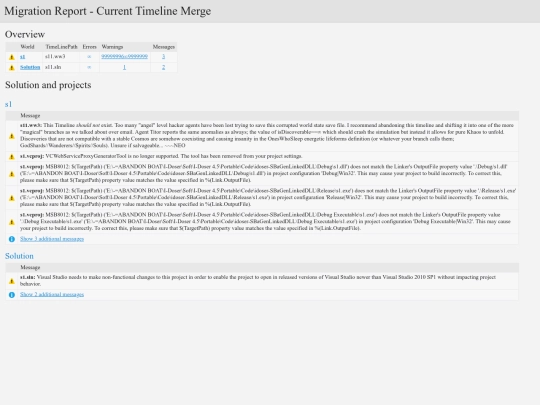 smokingGun/DevReport screenshot