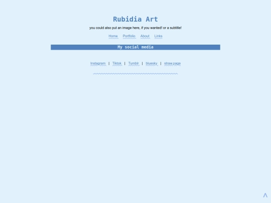 Links screenshot