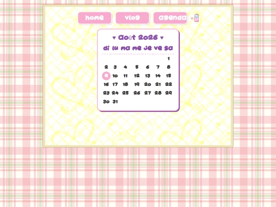 agenda screenshot