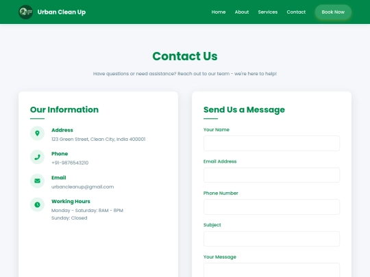contact screenshot