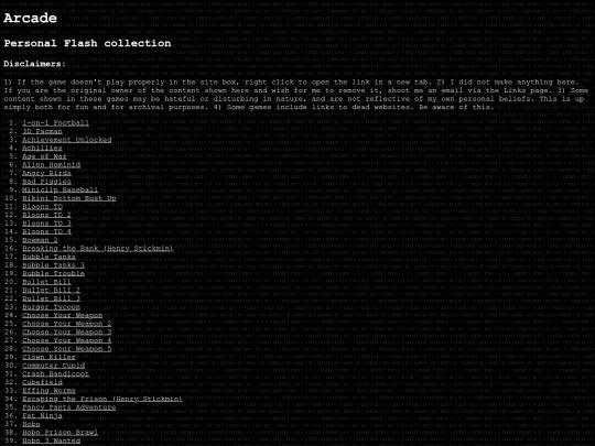 site/arcade screenshot