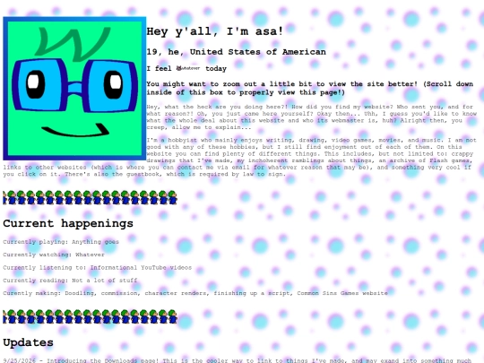 site/home screenshot