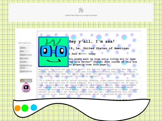 site/test screenshot