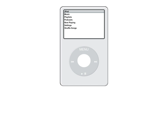 ipod screenshot