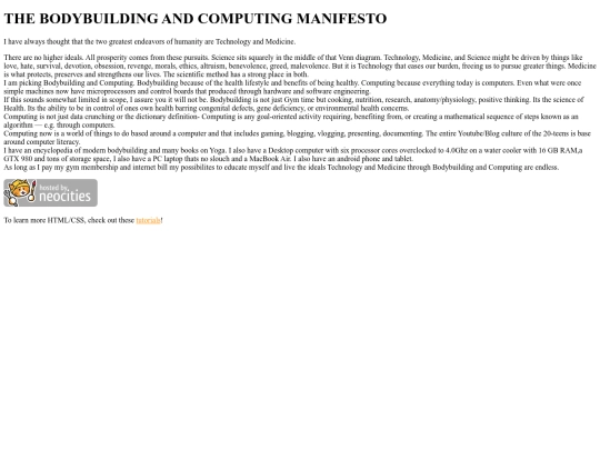 Manifesto screenshot