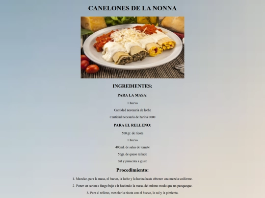 actividad1/receta1 screenshot