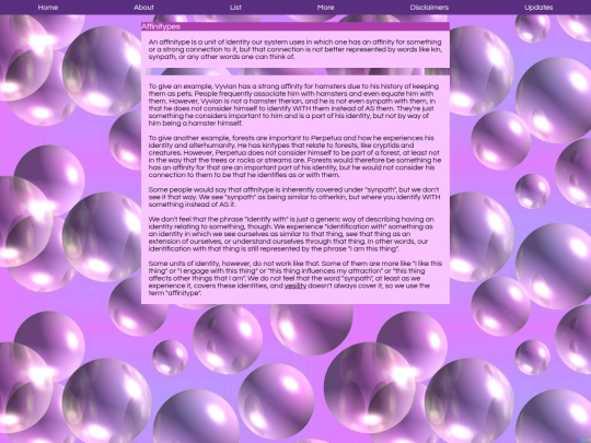 affinitypes screenshot