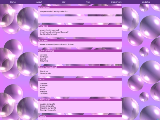 headmates/ampersand/list screenshot