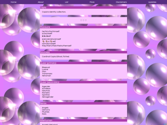 headmates/copia/list screenshot