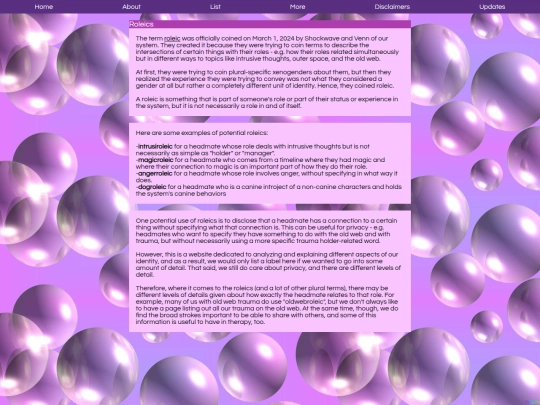 roleics screenshot