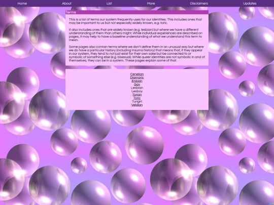terms screenshot
