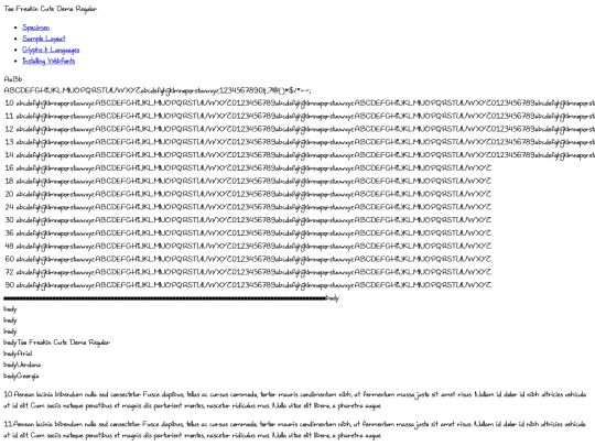 webfontkit-20230922-015704/too_freakin_cute_demo-demo screenshot