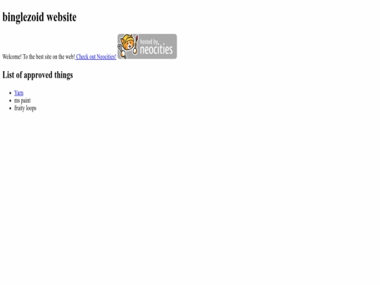 index screenshot