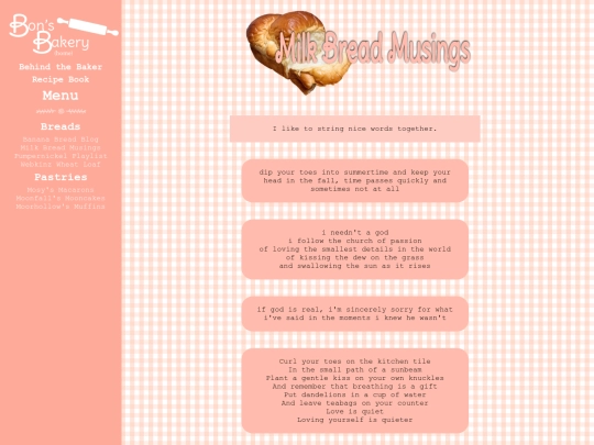 musings screenshot