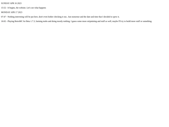 index screenshot