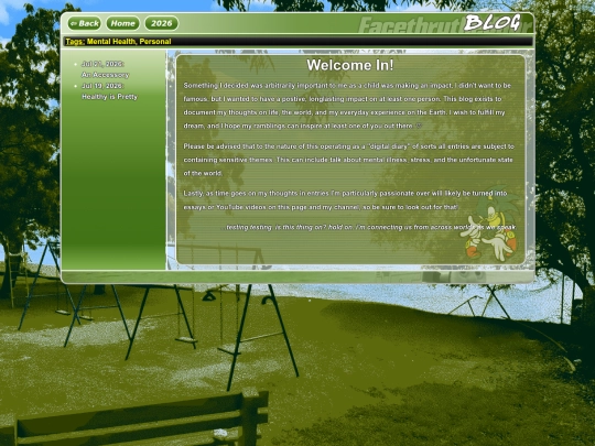 blog screenshot