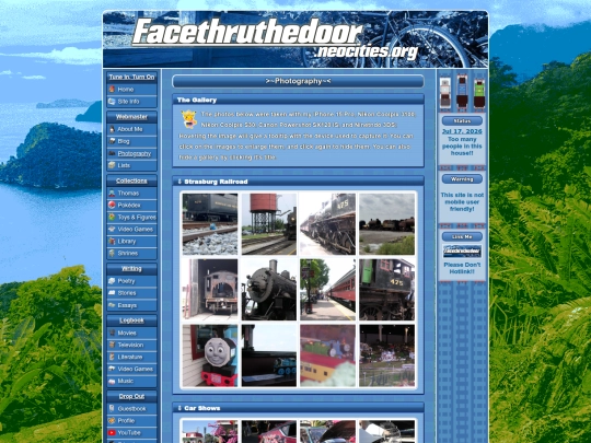 webmaster/photos screenshot